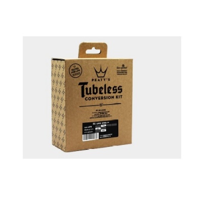 Tubeless Conversion Kit XC/Urban 25mm tape / 42mm valves 